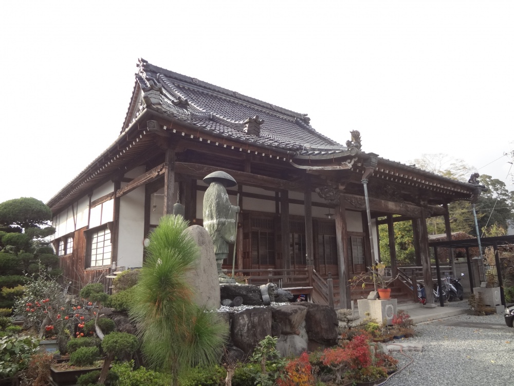 姫路の北部にあるお寺