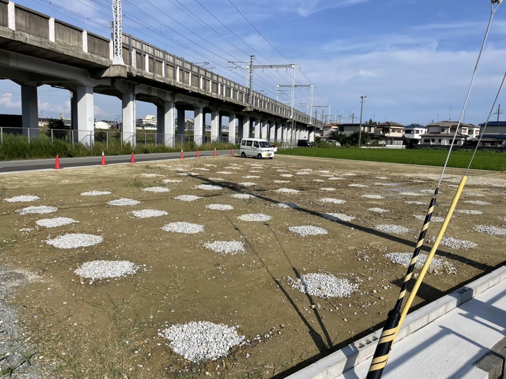 地盤改良しました